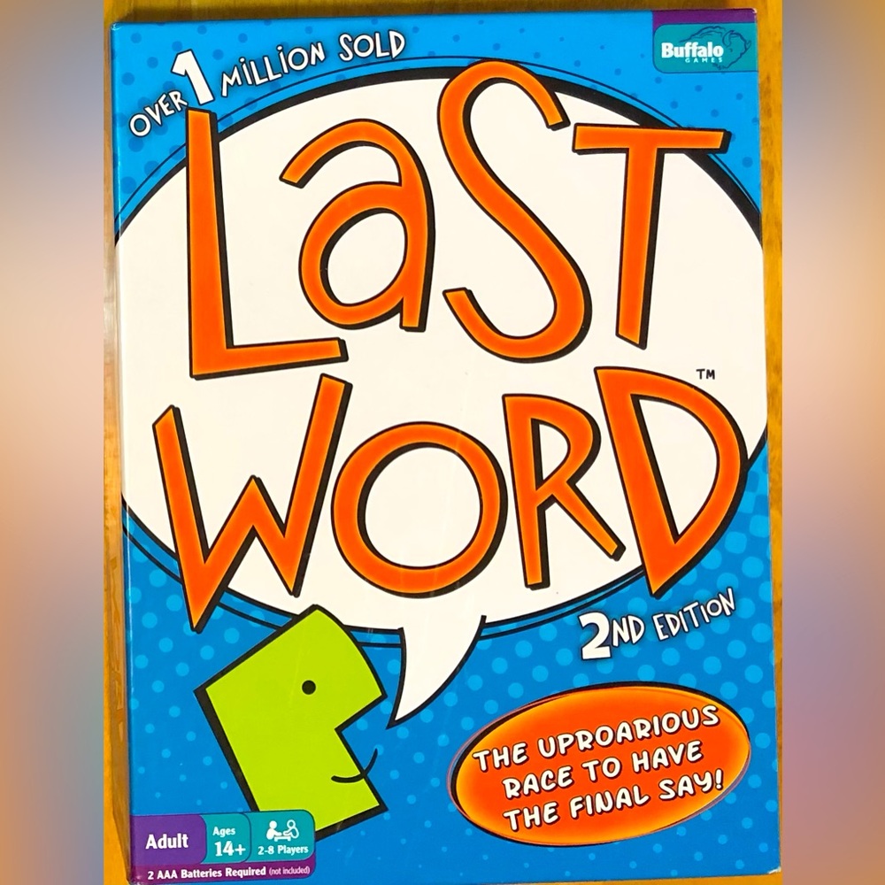 Last Word 2nd Edition Board / Card Game